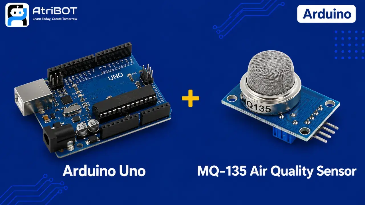 MQ-135 Air Quality Sensor with Arduino UNO